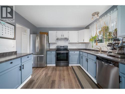 3278 Webber Road, West Kelowna, BC - Indoor Photo Showing Kitchen With Double Sink