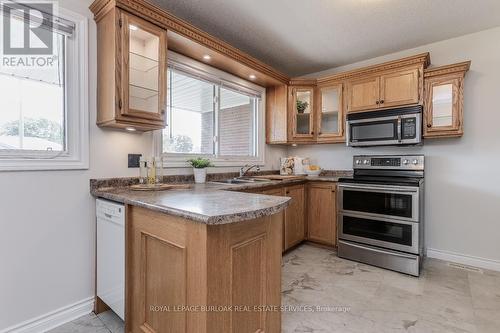 407 Murray Street, Grimsby, ON - Indoor Photo Showing Kitchen With Double Sink