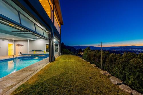 619 Denali Court, Kelowna, BC - Outdoor With In Ground Pool