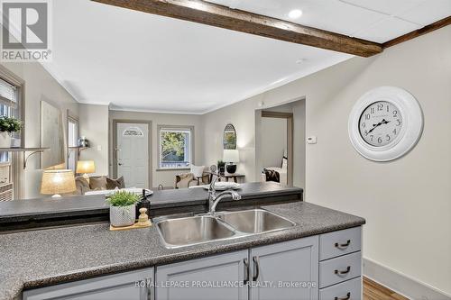 410 Dublin Street, Peterborough (Town Ward 3), ON - Indoor Photo Showing Kitchen With Double Sink