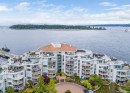 208-150 Promenade Dr, Nanaimo, BC  - Outdoor With Body Of Water With View 