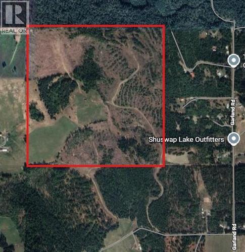 Bounday is approximate. - Daline Road, Celista, BC 