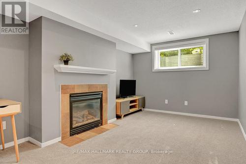 Larger window provide - 755 Bowercrest Crescent, Ottawa, ON - Indoor With Fireplace