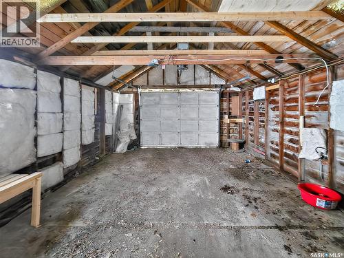 311 3Rd Street, Chaplin, SK - Indoor Photo Showing Garage