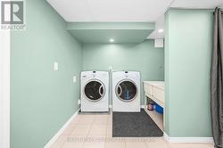Virtually Staged washer and dryer - 