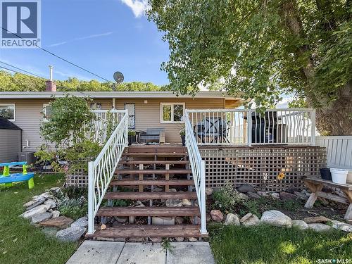 102 Claustre Avenue, Maple Creek, SK - Outdoor With Deck Patio Veranda