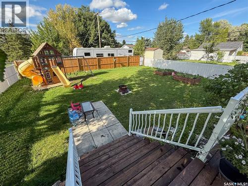 102 Claustre Avenue, Maple Creek, SK - Outdoor With Deck Patio Veranda