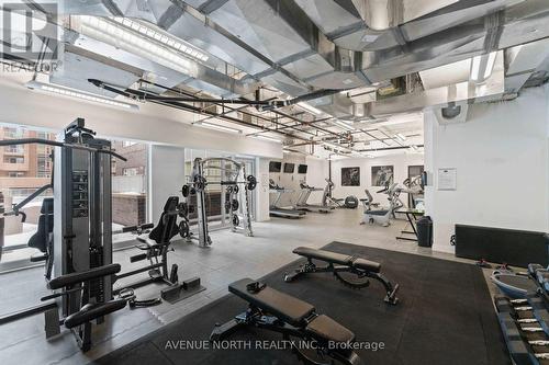 601 - 111 Champagne Avenue S, Ottawa, ON - Indoor Photo Showing Gym Room