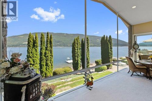 4842 Sunnybrae Canoe Point Road, Tappen, BC - Outdoor With Body Of Water With View With Exterior