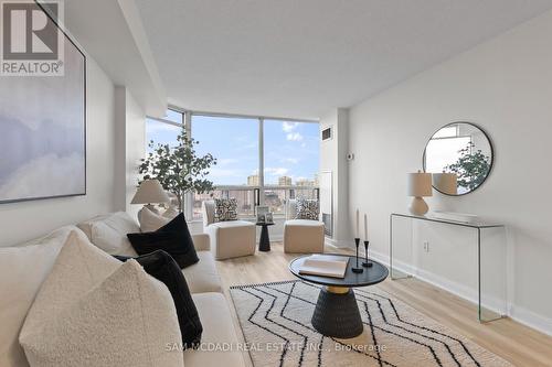 2106 - 24 Hanover Road S, Brampton, ON - Indoor Photo Showing Living Room