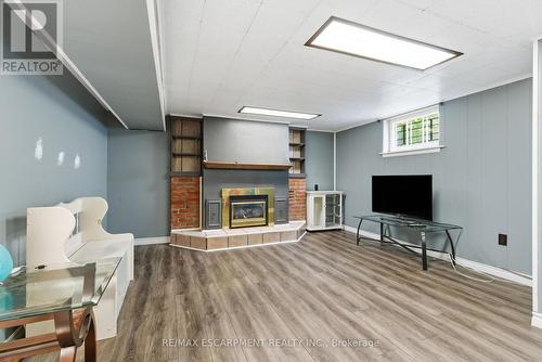 58 Seven Oaks Drive, Hamilton, ON - Indoor With Fireplace