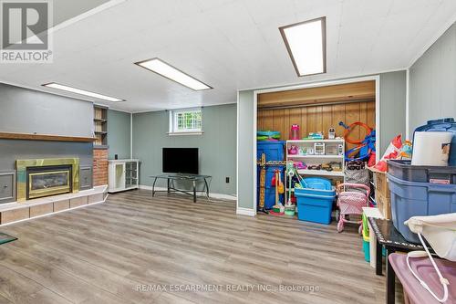 58 Seven Oaks Drive, Hamilton, ON - Indoor With Fireplace