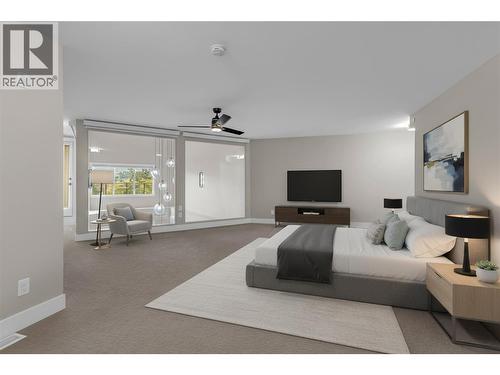 *This image has been Virtually Staged. Furnishings and décor have been digitally added for illustration only and are not included in the sale. The actual appearance of the property may differ. - 3865 Truswell Road Unit# 505, Kelowna, BC - Indoor