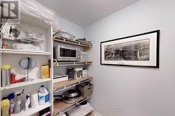 Laundry Room with Shelving - 