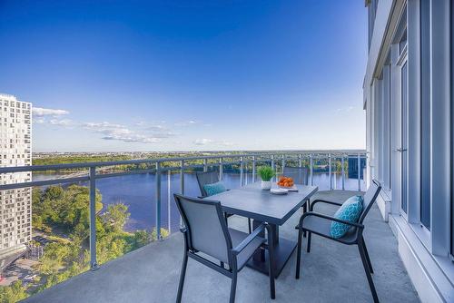 Balcon - 2004-255 Rue Étienne-Lavoie, Laval (Sainte-Dorothée), QC - Outdoor With Body Of Water With View