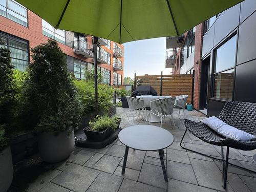 Patio - A104-2615 Rue Augustin-Cantin, Montréal (Le Sud-Ouest), QC - Outdoor With Exterior