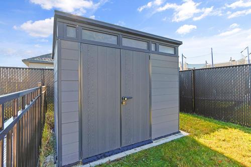 Remise - 123 Rue Des Récoltes, Sainte-Barbe, QC - Outdoor With Exterior