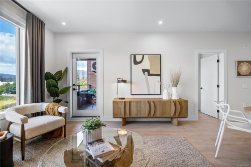 506-1371 Goldstream Ave, Langford, BC - Indoor Photo Showing Living Room