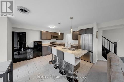 258 Remembrance Road, Brampton, ON - Indoor Photo Showing Kitchen With Stainless Steel Kitchen With Double Sink