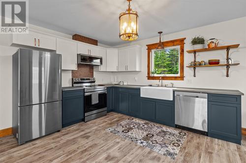 124 Route 239 Highway, Goose Cove, NL - Indoor Photo Showing Kitchen