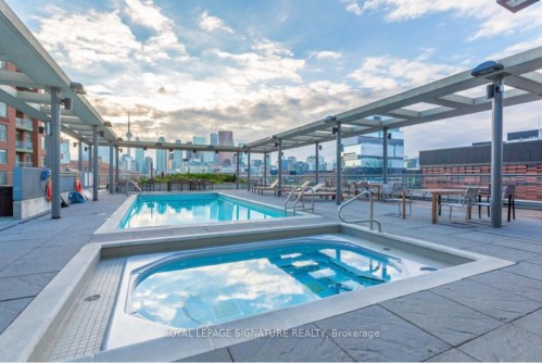 703-33 Mill Street, Toronto, ON - Outdoor With In Ground Pool