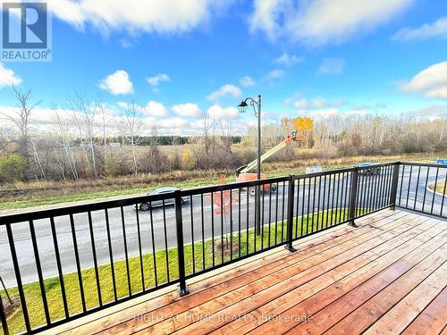 Patio Balcony on 2nd Floor - 63 Stitch Mews, Ottawa, ON - Outdoor