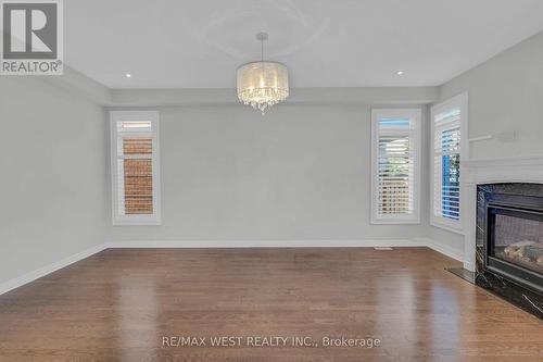 198 Jessie Caverhill Pass, Oakville, ON - Indoor With Fireplace