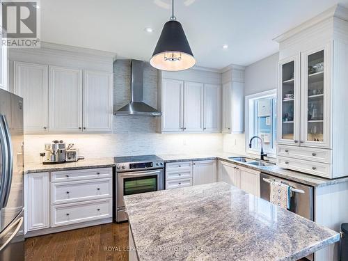 543 Wansbrough Way, Shelburne, ON - Indoor Photo Showing Kitchen With Double Sink With Upgraded Kitchen