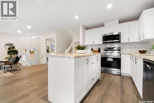 2003 Styles Crescent, Regina, SK - Indoor Photo Showing Kitchen With Upgraded Kitchen