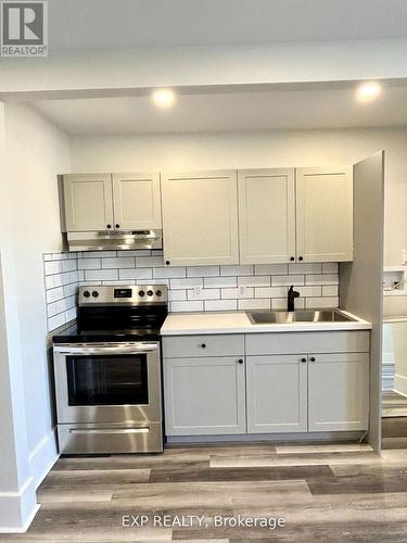 2 - 316 Front Street, Belleville (Belleville Ward), ON - Indoor Photo Showing Kitchen With Double Sink