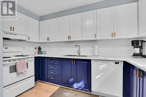 140 Centrepointe Drive, Ottawa, ON - Indoor Photo Showing Kitchen With Double Sink