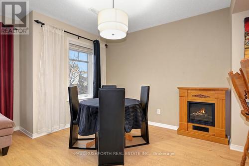Dining Room - 117 Keltie Private, Ottawa, ON - Indoor With Fireplace