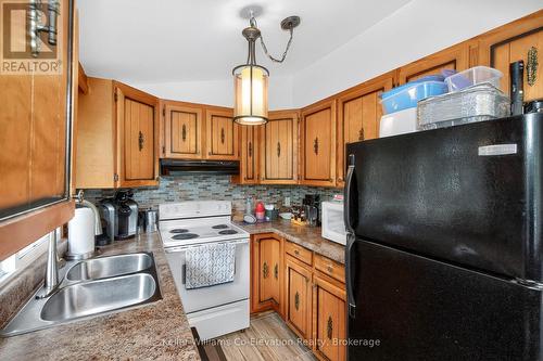 1950 Champlain Road, Tiny, ON - Indoor Photo Showing Kitchen With Double Sink