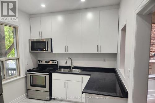 41 Somerset Avenue, Hamilton, ON - Indoor Photo Showing Kitchen With Double Sink
