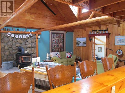 100 Sandy Point Road, Norris Arm, NL - Indoor With Fireplace