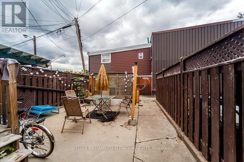 Back yard / parking space - 157 Argyle Street, Toronto, ON -  With Exterior