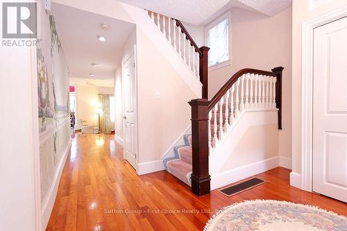 Hallway plus stairs to second floor - 82 Princess Street, Stratford, ON - Indoor Photo Showing Other Room