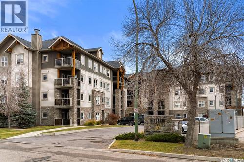 111 1220 Blackfoot Drive, Regina, SK - Outdoor With Balcony With Facade