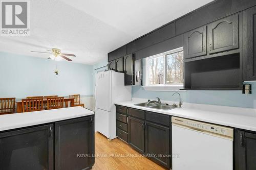 27 Thurlow Queen Street, Belleville (Thurlow Ward), ON - Indoor Photo Showing Kitchen With Double Sink