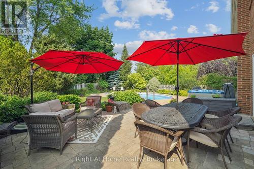 1445 Golden Meadow Trail, Oakville (Fa Falgarwood), ON - Outdoor With In Ground Pool With Deck Patio Veranda
