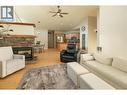 3356 Merlot Court, West Kelowna, BC  - Indoor Photo Showing Living Room With Fireplace 