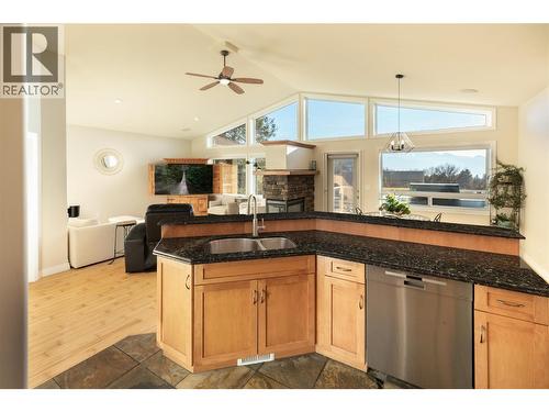 3356 Merlot Court, West Kelowna, BC - Indoor Photo Showing Kitchen With Double Sink