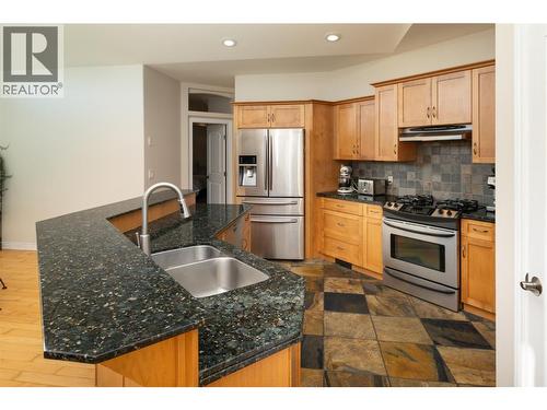3356 Merlot Court, West Kelowna, BC - Indoor Photo Showing Kitchen With Double Sink
