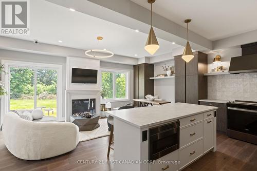 6973 Heathwoods Avenue, London South (South V), ON - Indoor With Fireplace