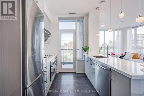 912 - 7 Kenaston Gardens, Toronto, ON - Indoor Photo Showing Kitchen With Upgraded Kitchen