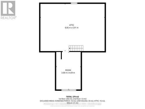 main house attic space - 1033 Firelane 1 Road, Port Colborne (Sherkston), ON - Other