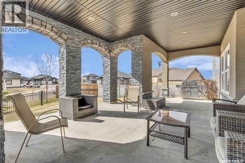 1806 1015 Patrick Crescent, Saskatoon, SK - Outdoor With Deck Patio Veranda