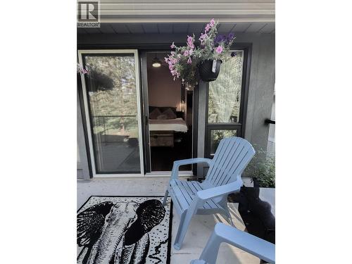 sitting area outside the master bedroom - 3897 Gallaghers Grange, Kelowna, BC - Outdoor With Exterior