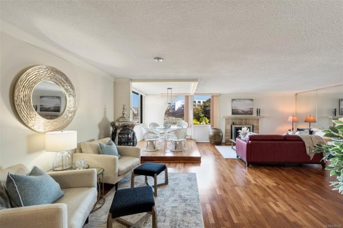 201-640 Montreal St, Victoria, BC - Indoor Photo Showing Living Room