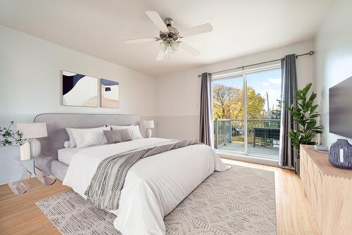 Chambre à coucher - 9623 Rue Bellerive, Montréal (Mercier/Hochelaga-Maisonneuve), QC - Indoor Photo Showing Bedroom